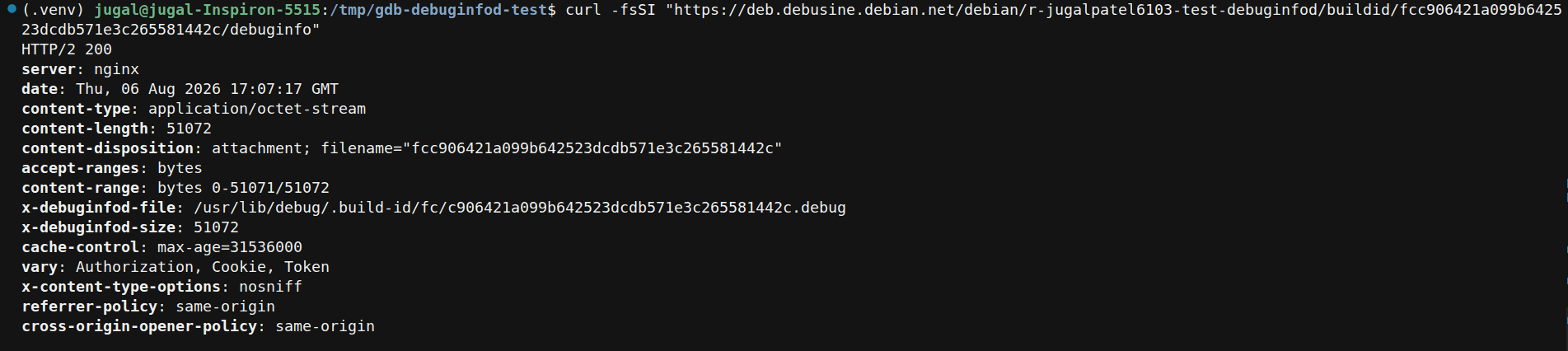 Fetching debug files from debusine.debian.net